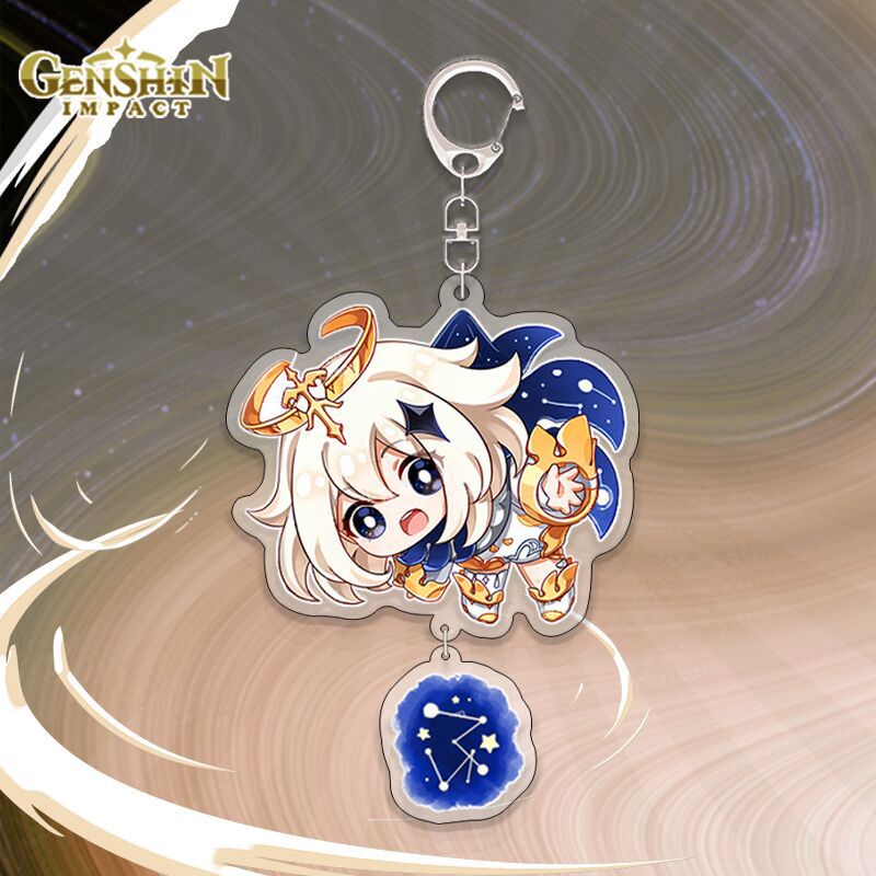 Móc Khóa Bằng Acrylic Hình Nhân Vật Hoạt Hình Dễ Thương