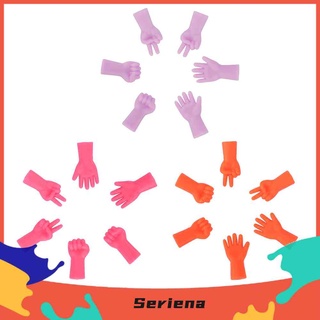 Bộ 6 Nút Bịt Bảo Vệ Đầu Kim Đan Len Chống Chảy Xệ Thiết Kế Dễ Thương Tiện Dụng