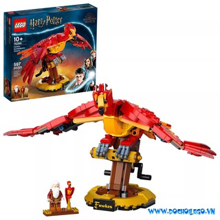 76394 Đồ chơi lắp ráp Iego Harry Potter Fawkes, Dumbledore’s Phoenix - Phượng hoàng rực lửa của Dumbledore