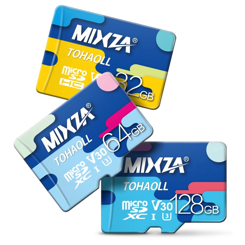 Thẻ Nhớ MIXZA 128 / 64GB / 32GB / 16GB 80MB / S Micro SD Flash TF