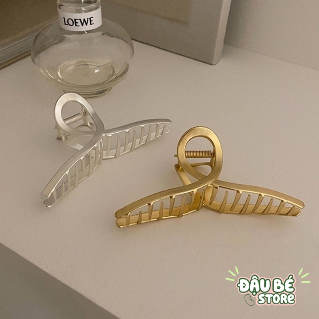 Kẹp Tóc Càng Cua Hàn Quốc Nữ Hottrend Thời Trang - Cặp Tóc Càng Cua Cổ Điển Sang Chảnh Cute Cào 14 Răng -Daube - Pk001_X
