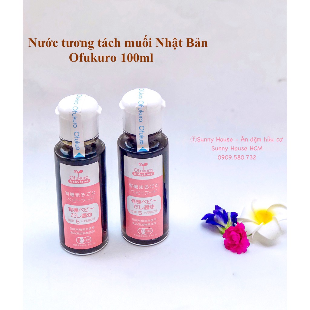 Nước tương tách muối Ofukuro cho bé 5m+ (Xem kỹ cách bảo quản)