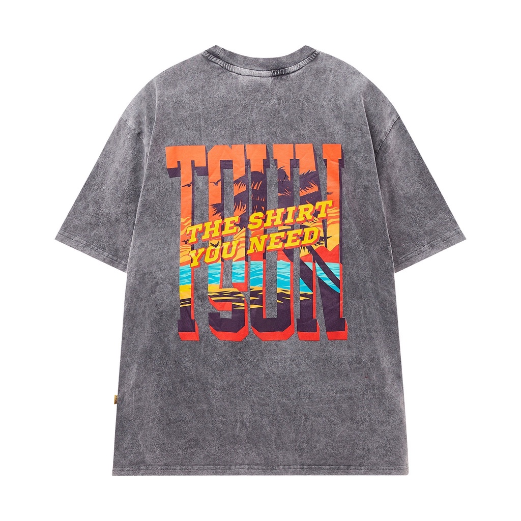 Áo Thun TSUN Beachy Beachy Wash Tee