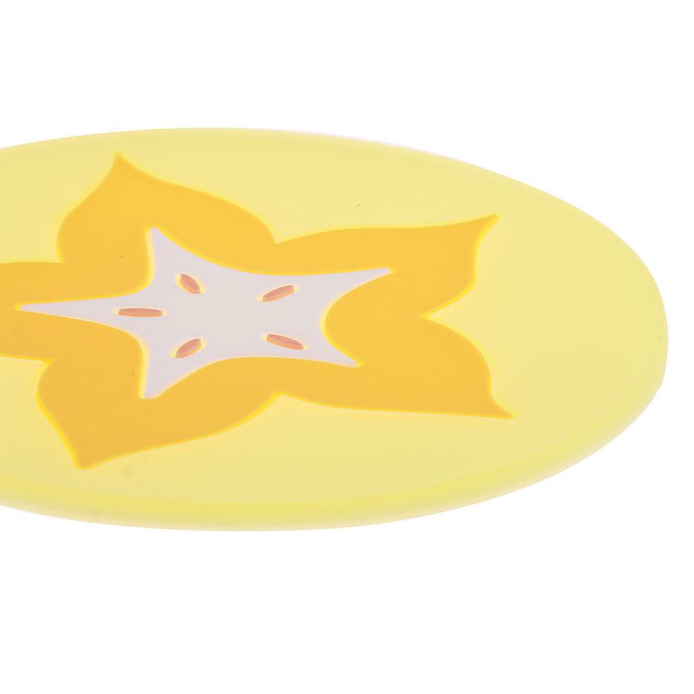 Đế lót ly silicon chống trượt hình trái cây dễ thương