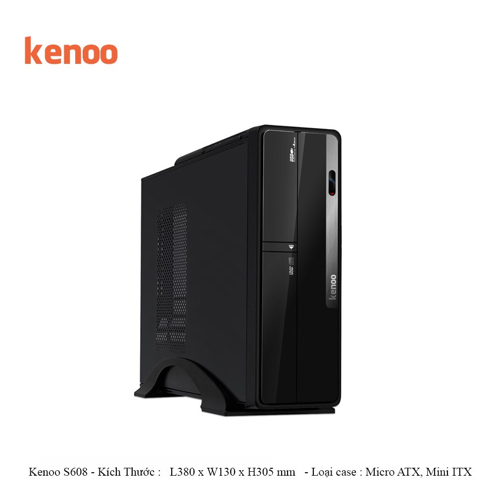 Vỏ case máy tính Mini  Kenoo S608 | BigBuy360 - bigbuy360.vn
