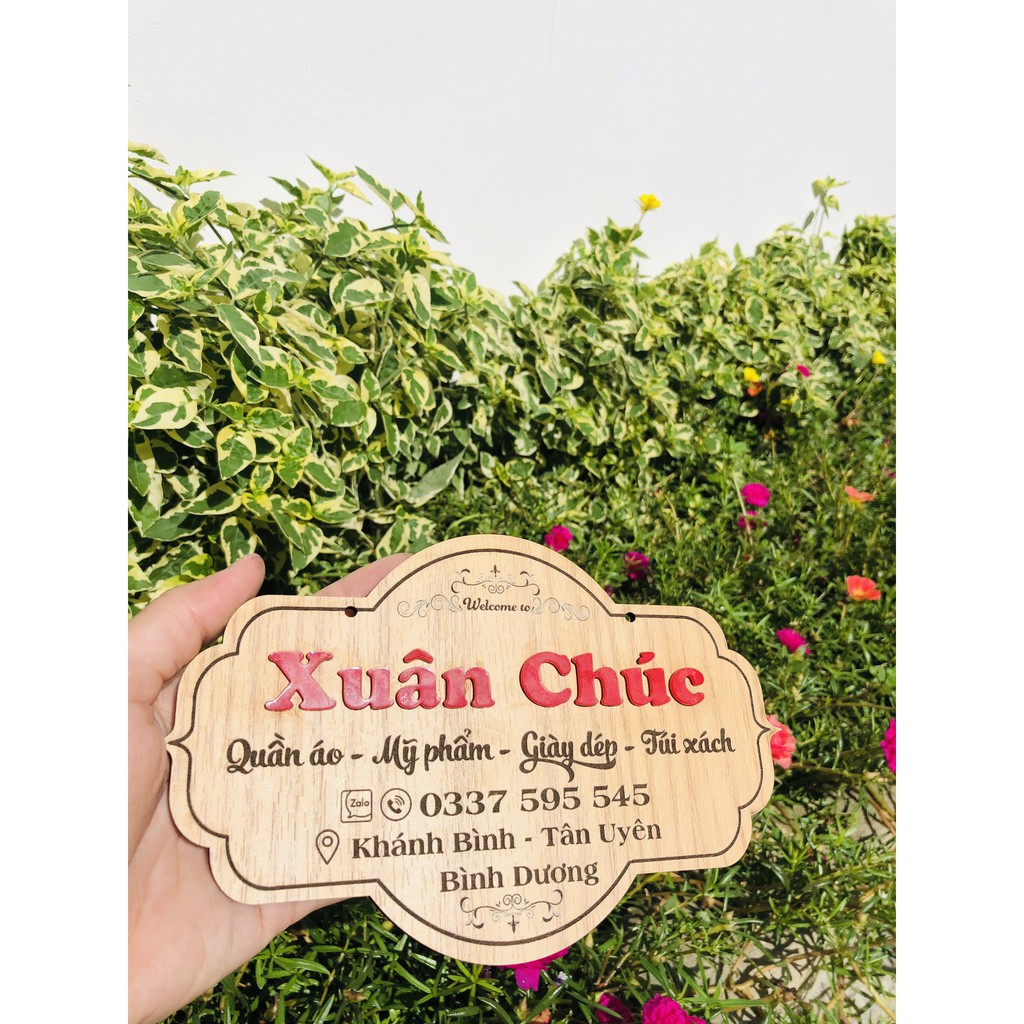 BẢNG HIỆU GỖ - bảng hiệu thiết kế theo yêu cầu - Free thiết kế