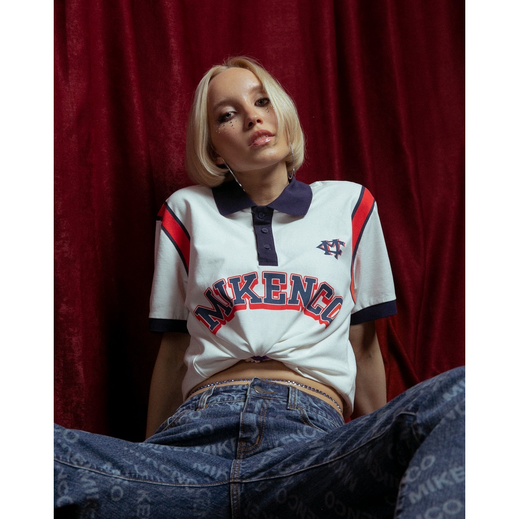 Quần jean nam MIKENCO Monogram jeans