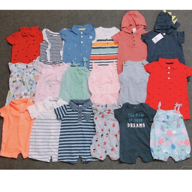 Bộ liền thân đùi xuất dư cho bé