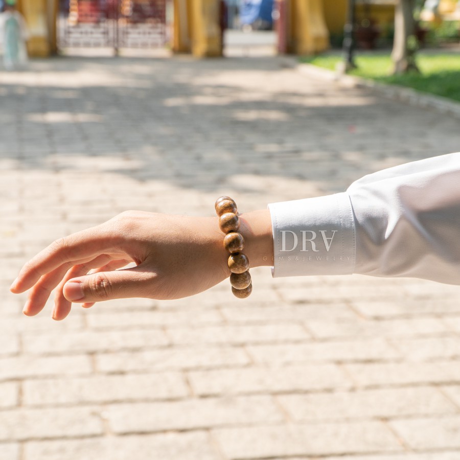 🍀🍀🍀 Vòng Tay Trầm Hương Tốc Tự Nhiên Hạt Tròn  (10 - 18mm) Nam Nữ | BigBuy360 - bigbuy360.vn