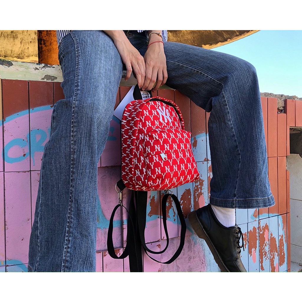 Balo MLB mini Backpack, Balo thời trang cao cấp nam nữ chống nước tốt - Shopbalotui