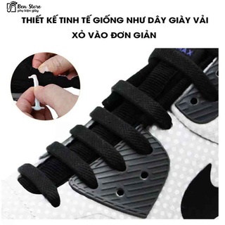Dây giày đàn hồi dây giày cao su silicone, giày chạy bộ không buộc giày thể thao - bộ 16 dây #day 81