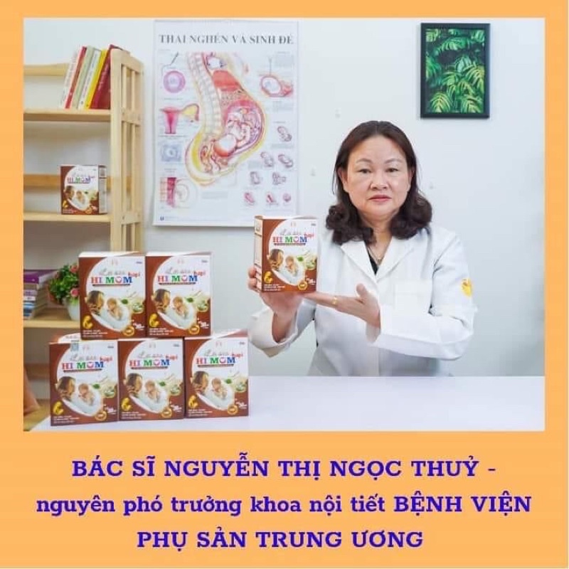 Combo lợi sữa Dr.MAYA Himom và siro Baby Plus