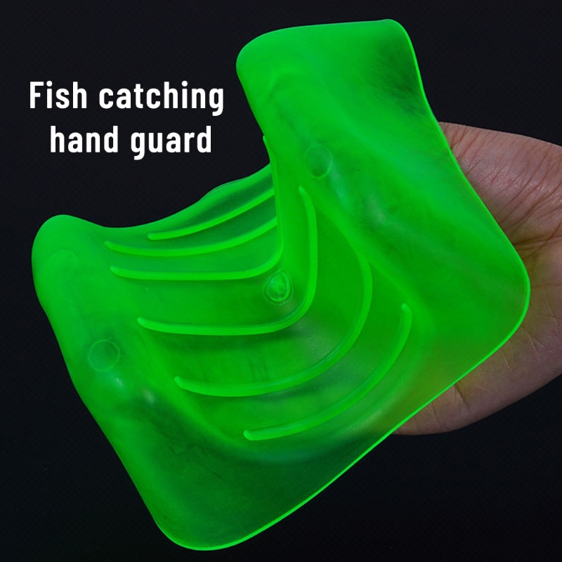QQ Găng Tay Câu Cá Mềm Chống Trượt 13x11cm Màu Xanh Lá