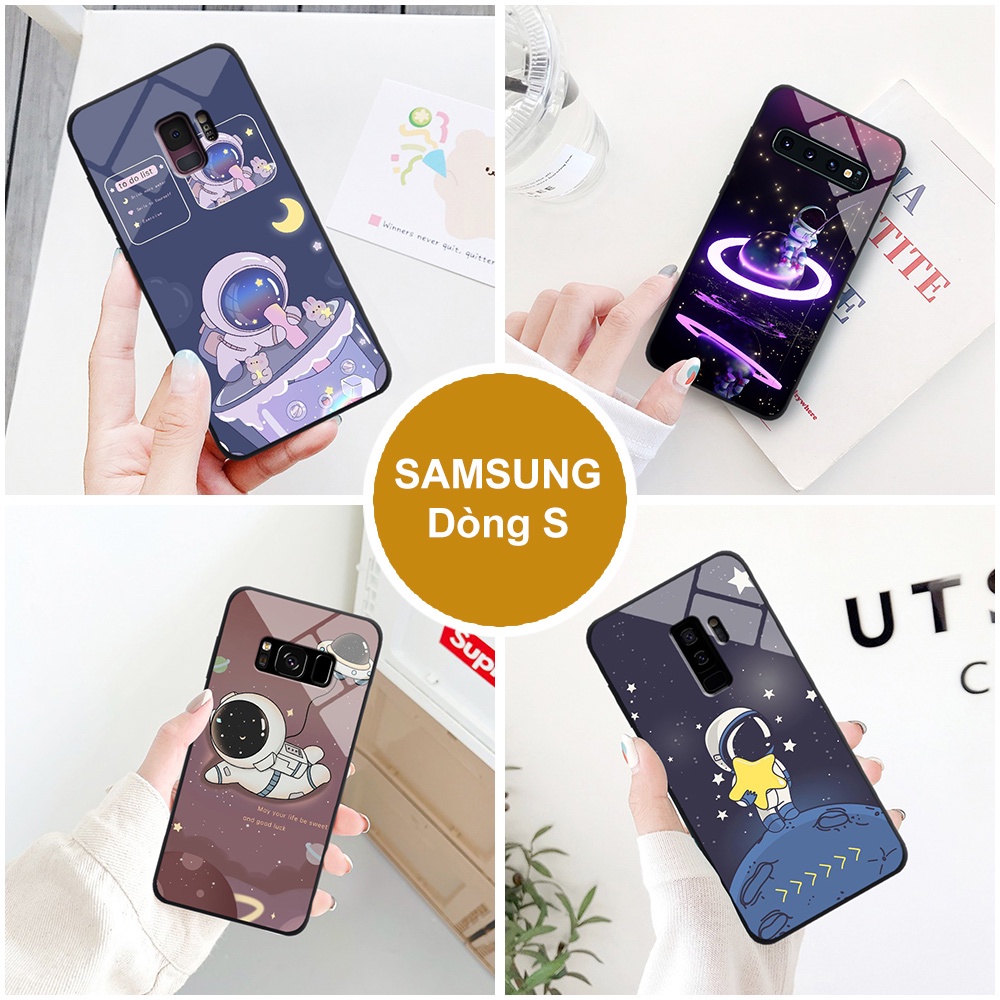 Ốp lưng phi hành gia điện thoại Samsung dòng S như s7/s7edge/s8/s8+/s9/s9+/s10/s10+/s10e