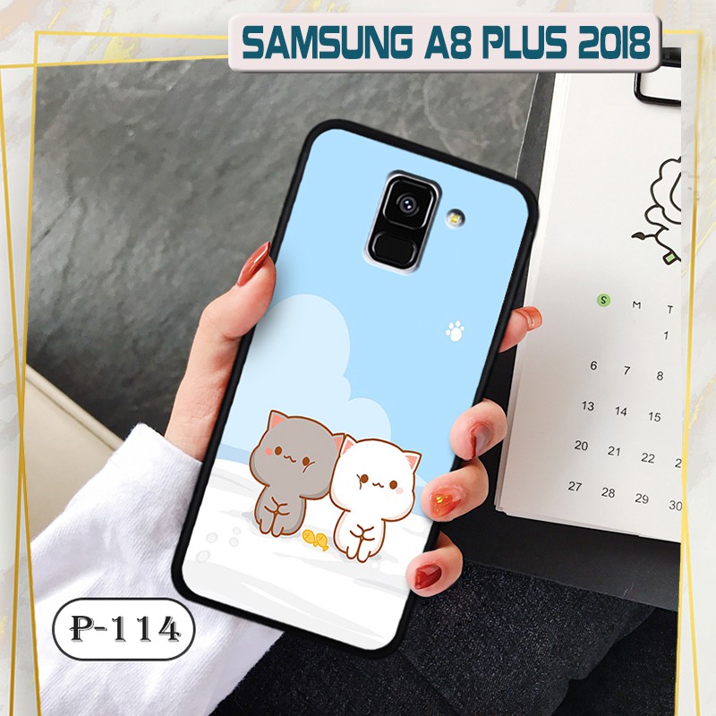 Ốp lưng  Samsung A8 Plus 2018- hoạt hình