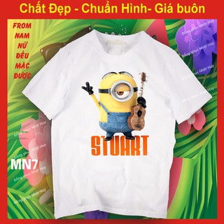 Áo thun minion đẹp 7,cao cấp, bao đổi trả