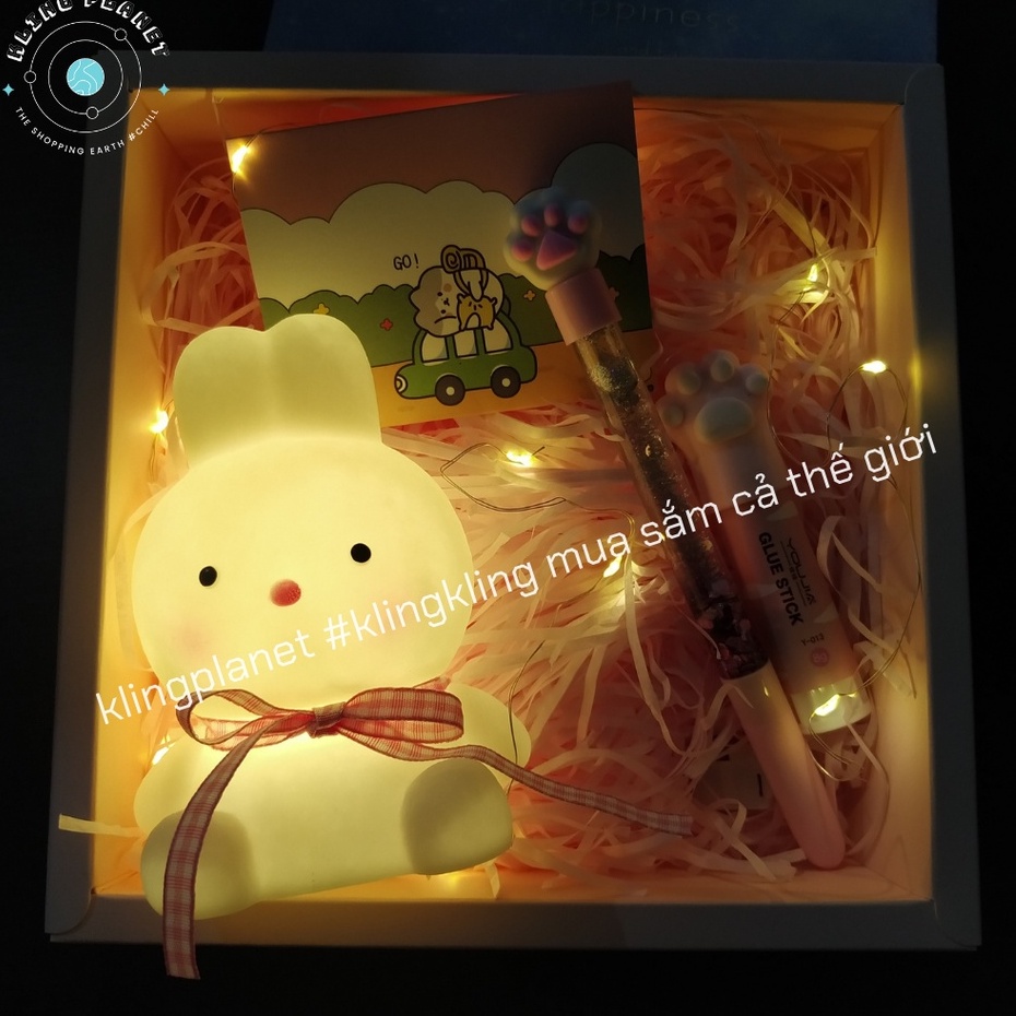 [NHIỀU MẪU+TẶNG PIN] Đèn ngủ/đèn led decor/phụ kiện trang trí hộp quà/quà tặng Valentine, sinh nhật,noel đáng yêu, ấm áp | BigBuy360 - bigbuy360.vn