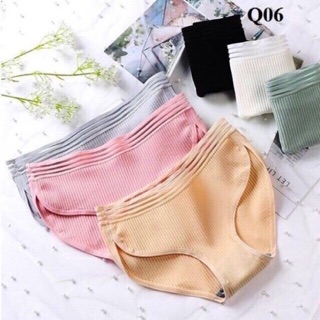 Quần Lót Cotton Tăm Thoáng Mát
