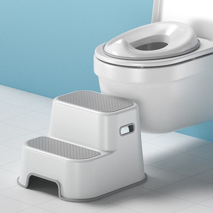 Ghế bậc thang cho bé đa năng NUMbaby ghế kê chân Toilet cho bé để chân bồn cầu gác chân cho bé chống táo bón (bậc hồng)