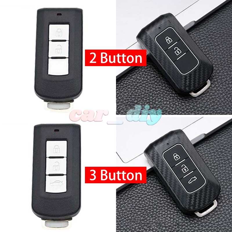 Vỏ Bảo Vệ Chìa Khóa Xe Hơi Mitsubishi Outlander 3 Eclipse Cross L200 Pajero Sport Lancer 10 ASX Colt EX