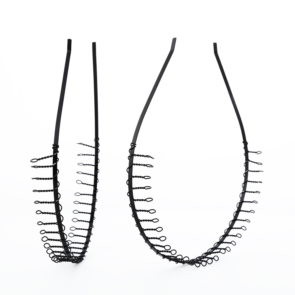 Set 2 đồ cài tóc bằng kim loại cao cấp dành cho nam / nữ