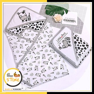 [MỞ KHO SỈ BÁN LẺ] Chăn ủ cotton Little Duck,Chăn ủ ấm cho bé