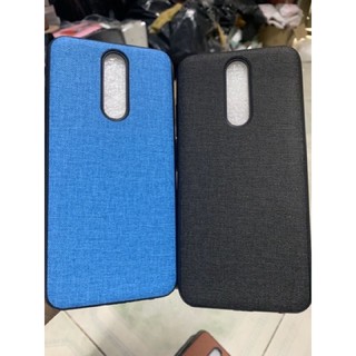 Ốp lưng Xiaomi redmi 8A dẻo đen ốp vải