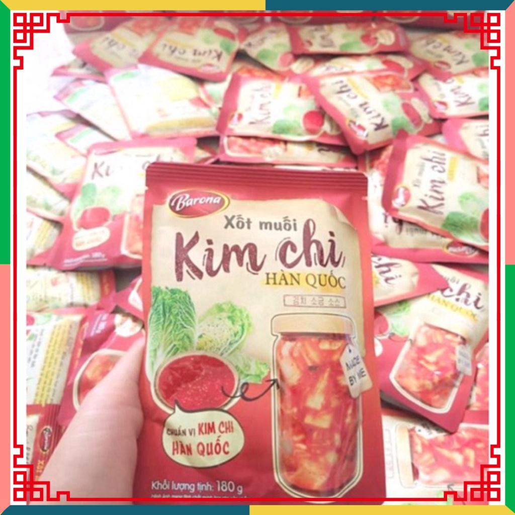 (HOT LIKE) Xốt làm kim chi muối korea BARONA 180g