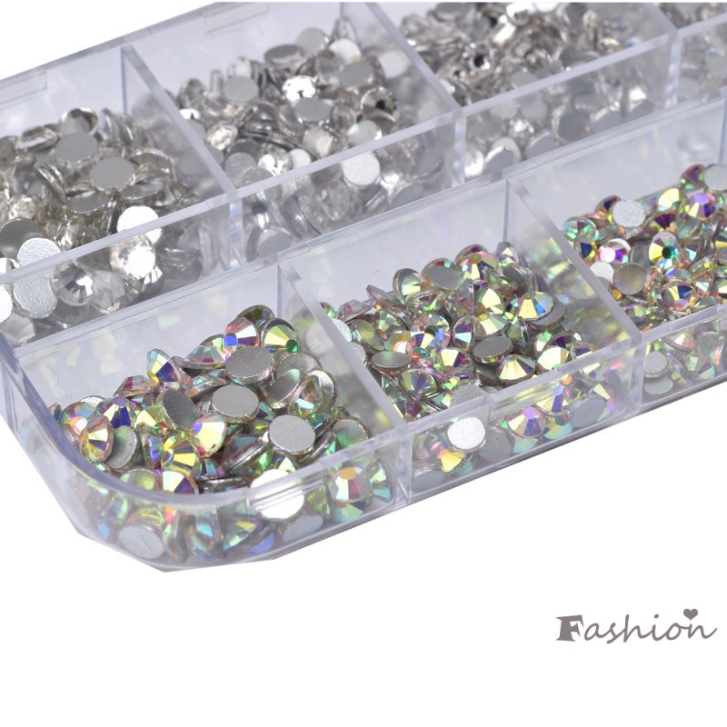 Bộ Dụng Cụ Mài Móng Nghệ Thuật Gồm Nhíp + Nhíp + Đá Pha Lê + Kính