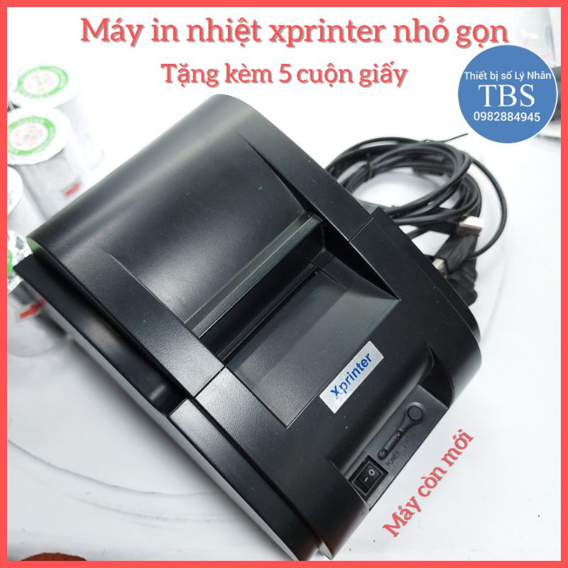 Máy in nhiệt xprinter k58 in hóa đơn bán hàng