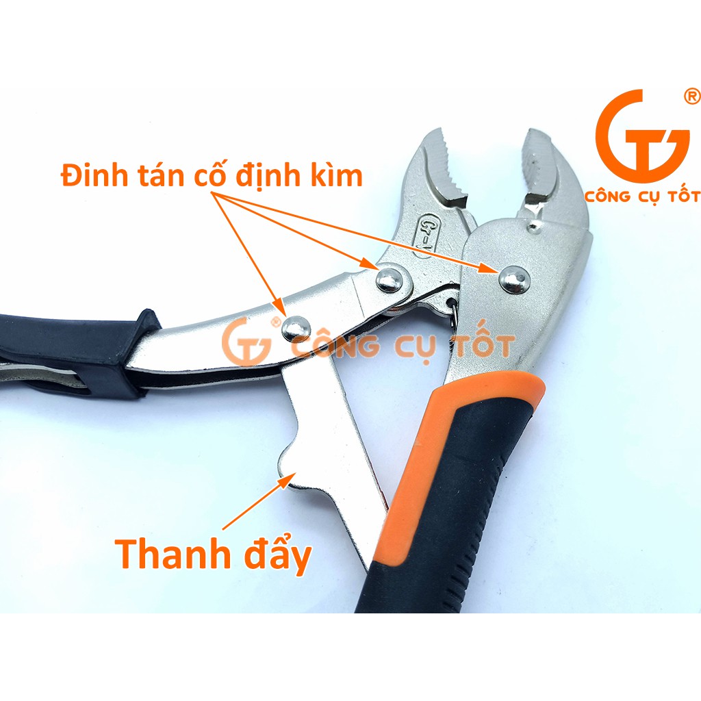 Kìm chết tay bọc nhựa Century 250mm