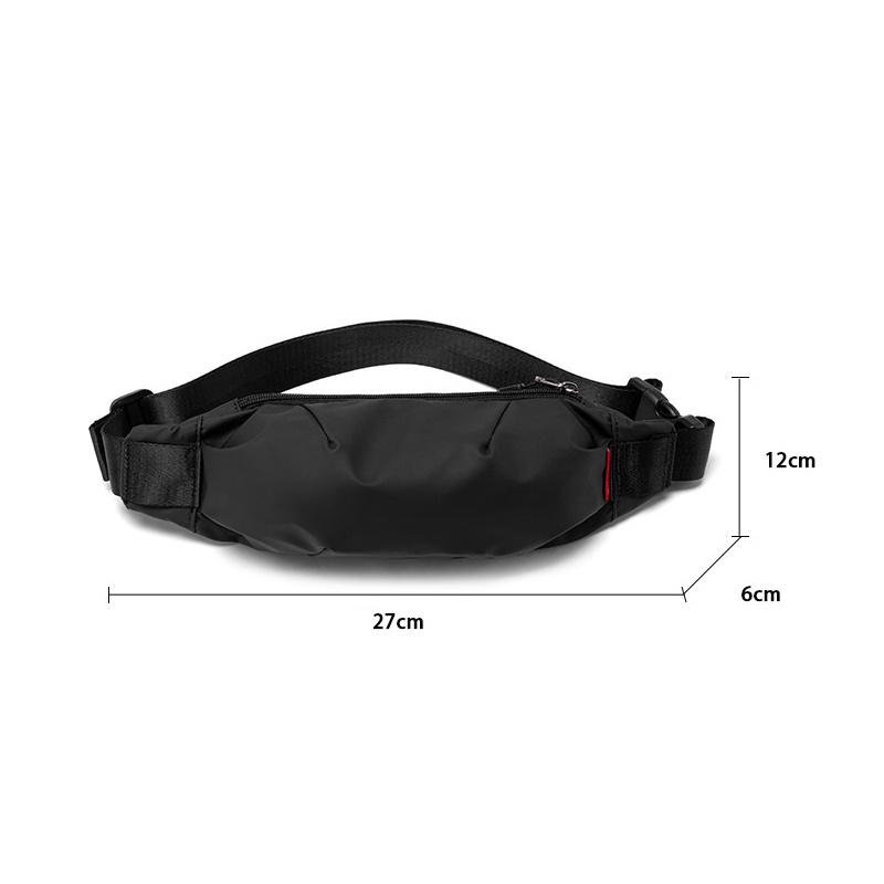 Túi Nam Đeo Chéo Mini LEO Vải Oxford Chống Nước Thời Trang Sành Điệu Màu Đen T29 | BigBuy360 - bigbuy360.vn