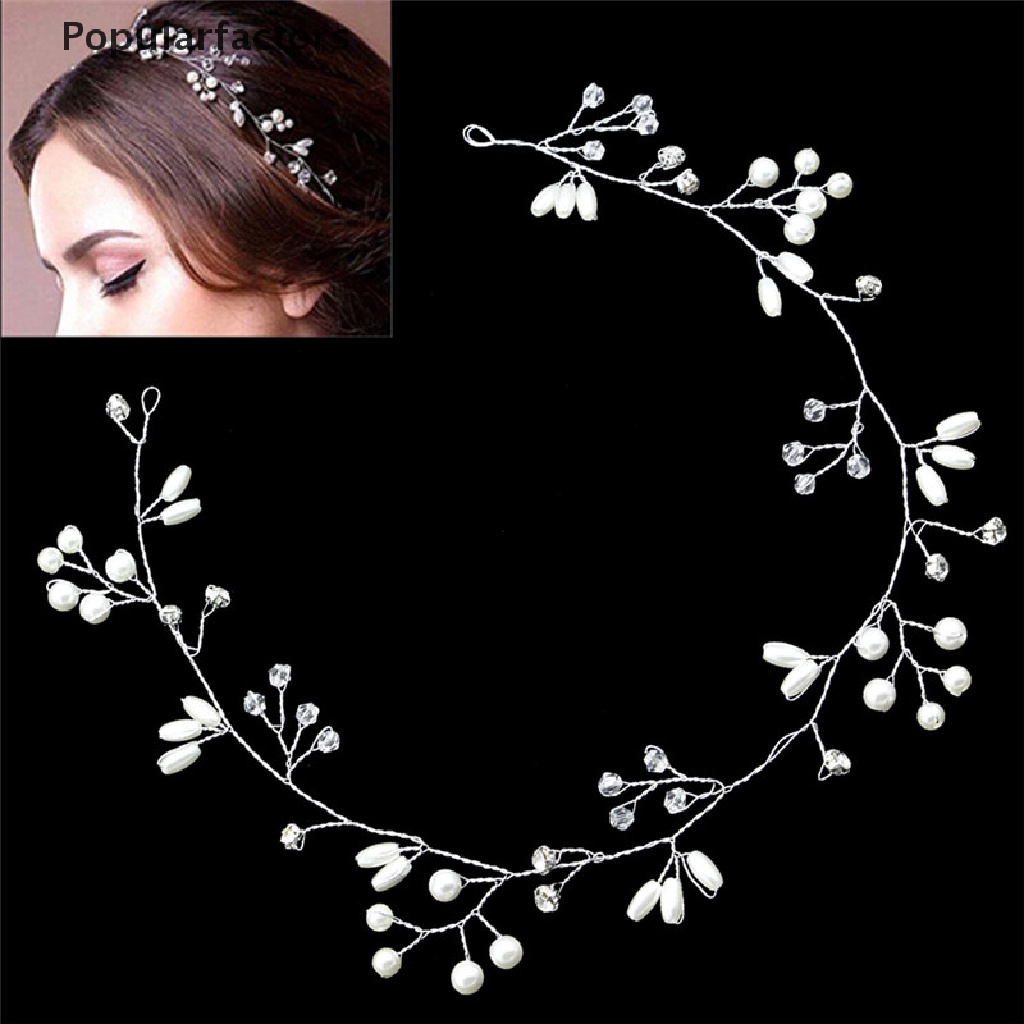 Phụ kiện trang trí tóc đính ngọc trai giả sang trọng thời trang dành cho nữ