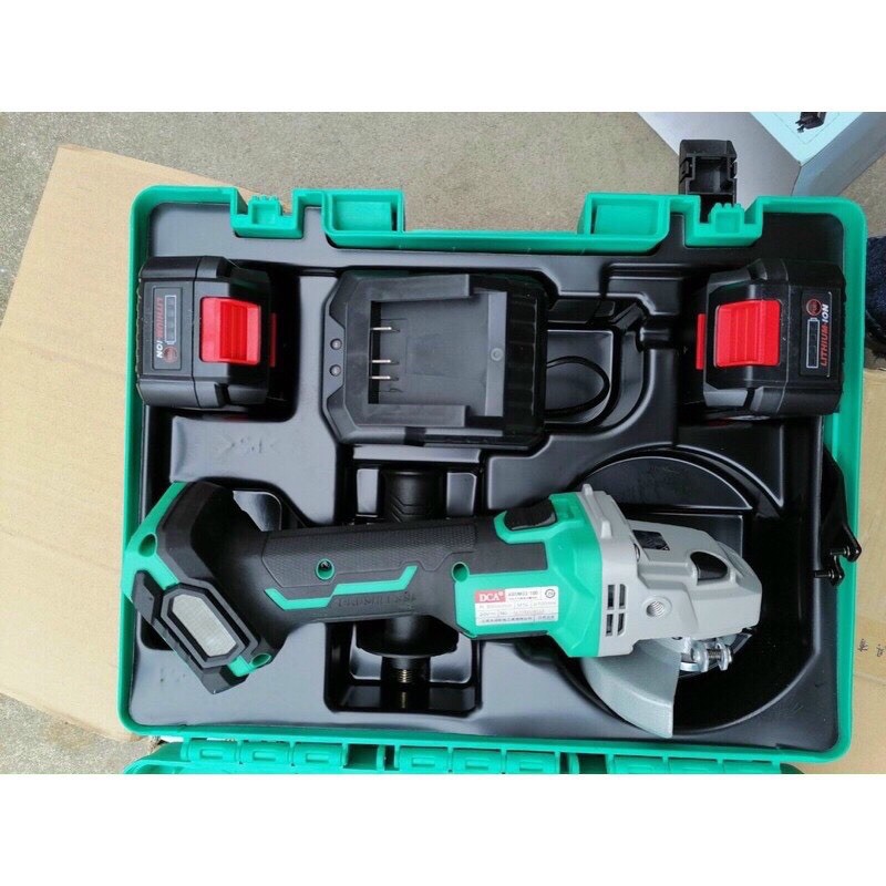 MÁY MÀI GÓC DÙNG PIN DCA 20V CHÍNH HÃNG đĩa 100mm mã ADSM03-100E