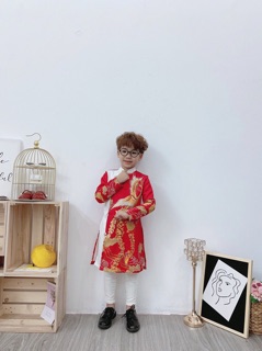 Áo dài bé trai