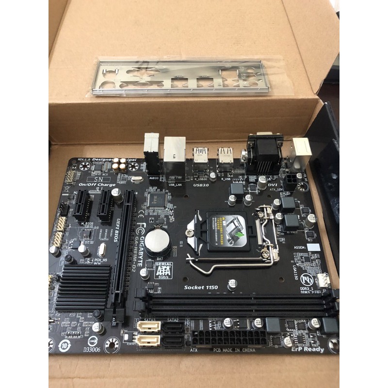 Bo Mạch Chủ Mainboard GIGABYTE H81M-DS2(V3.0) (SK1150)