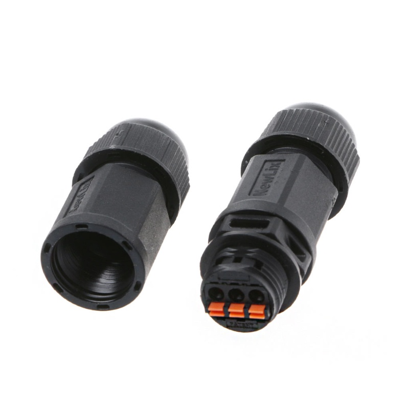 Đầu Nối Dây Điện Chống Thấm Nước IP68 2 Chấu 3 Pin Chuyên Dụng Cao Cấp