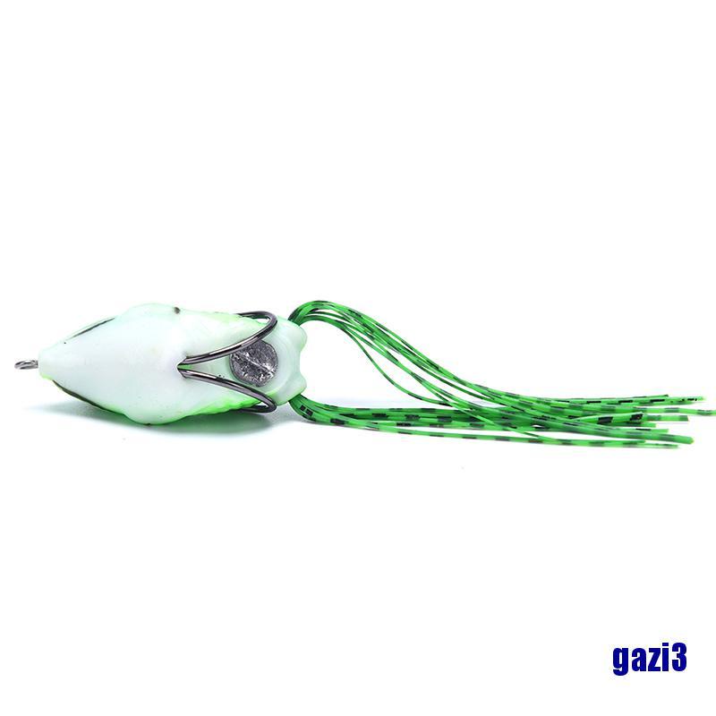 Set 3 Mồi Câu Cá Hình Ếch Mềm Mại Chuyên Dụng