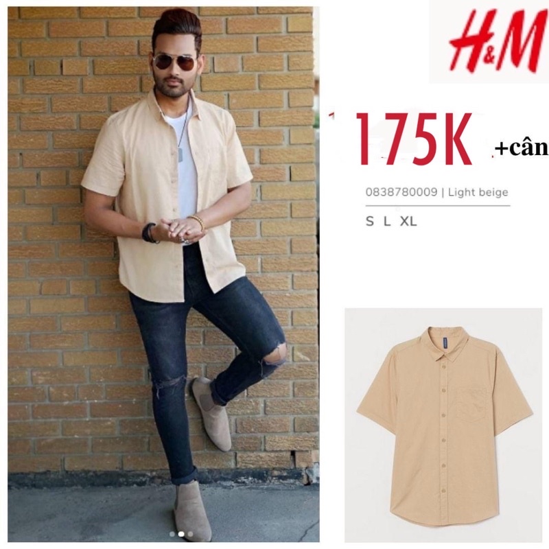 Sơ mi nam H&M vợt sale