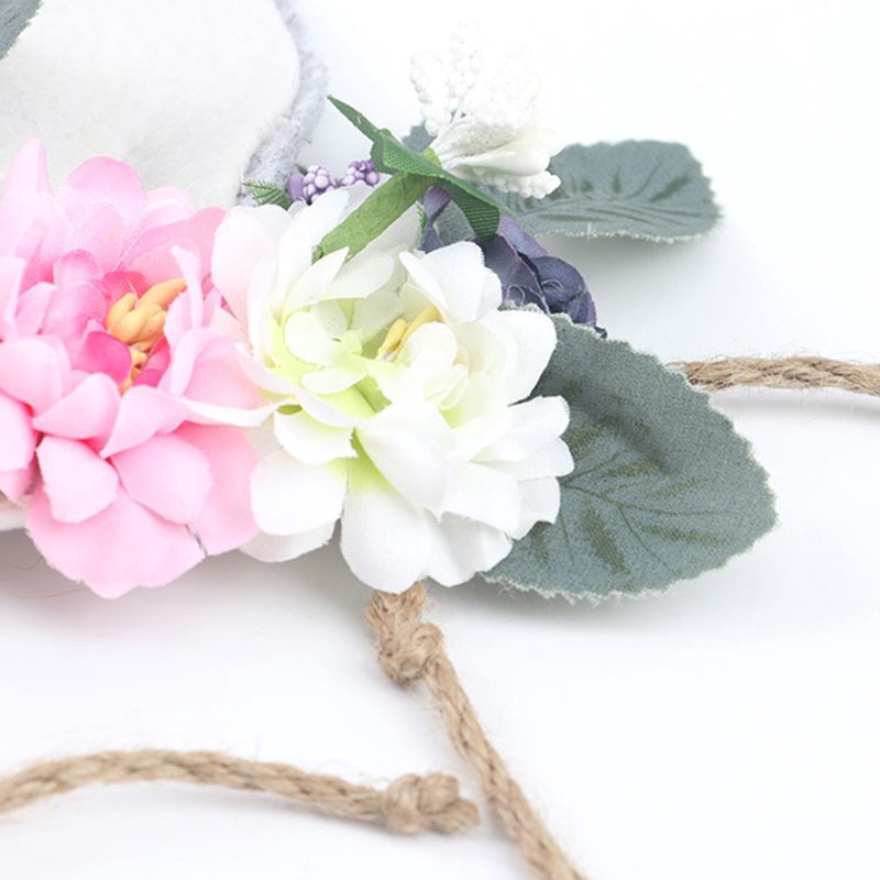 Băng Đô Cài Tóc Đính Hoa Đáng Yêu Cho Bé Gái