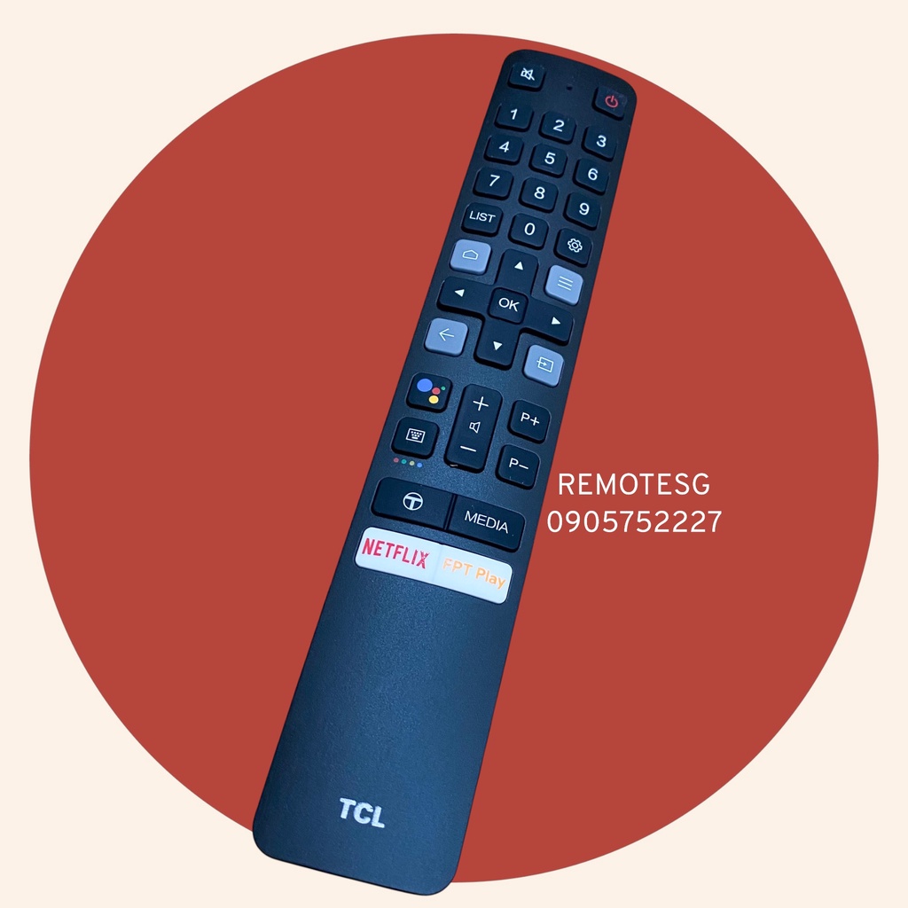 REMOTE ĐIỀU KHIỂN TIVI TCL GIỌNG NÓI HÀNG CHÍNH HÃNG (NÚT FPT)