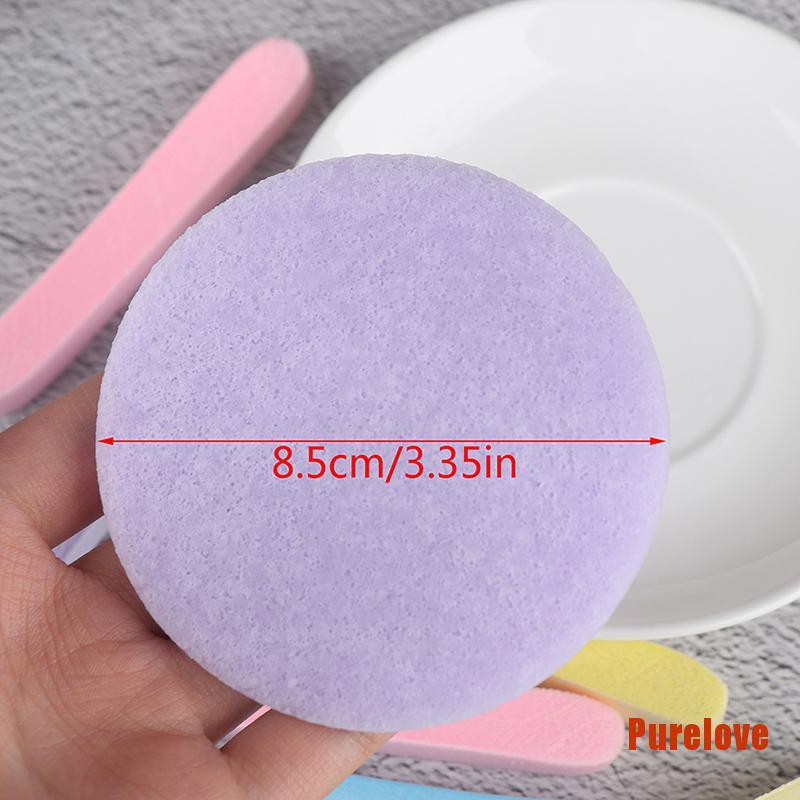 Bộ 12 miếng bọt biển rửa mặt dạng nén tiện dụng