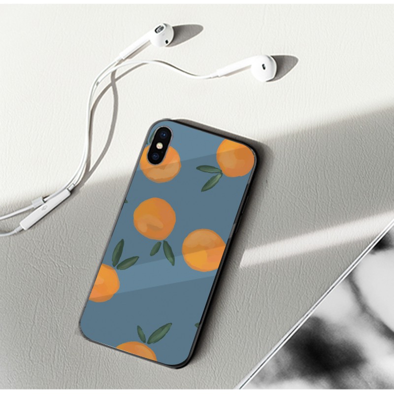 Ốp Điện Thoại tpu Mềm Hình Quả Cam Cho iphone 13 mini 12 pro max 6s 7 8 plus xr 11 14 pro xs max se2