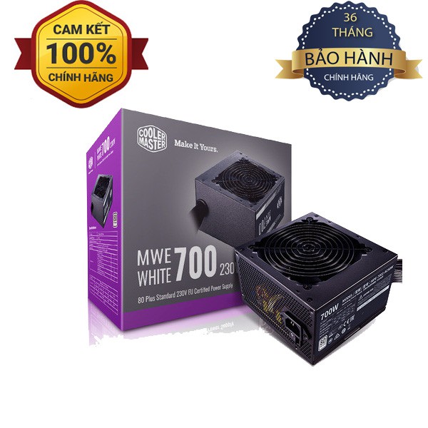Cooler Master MWE White 700W V2 80PLUS NEW CHÍNH HÃNG 100 ...