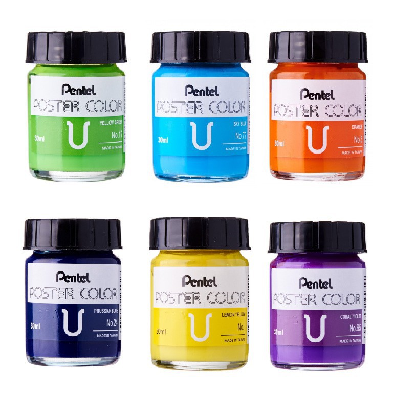 Màu Hủ Poster Pentel Lẻ 30ml