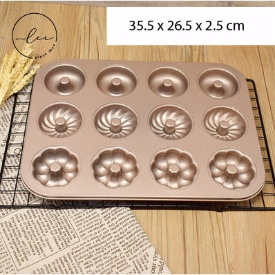 KHUÔN NƯỚNG BÁNH BÔNG LAN, CUPCAKE, MUFFIN HÌNH HOA