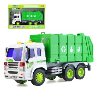 Xe chở rác, xe môi trường đồ chơi trẻ em tỉ lệ 1:16
