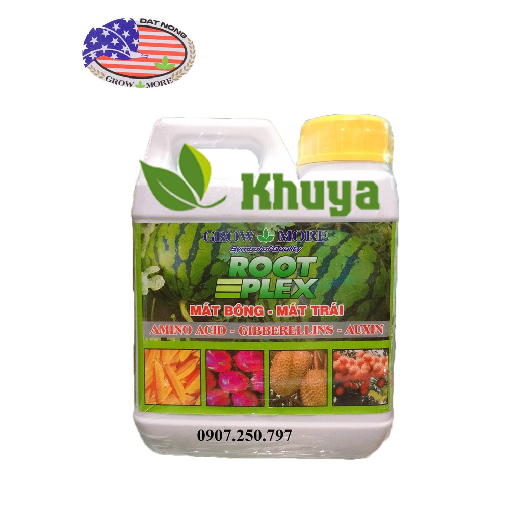 Phân bón lá Growmore RootPlex 1 lít Chiết xuất từ tảo biển