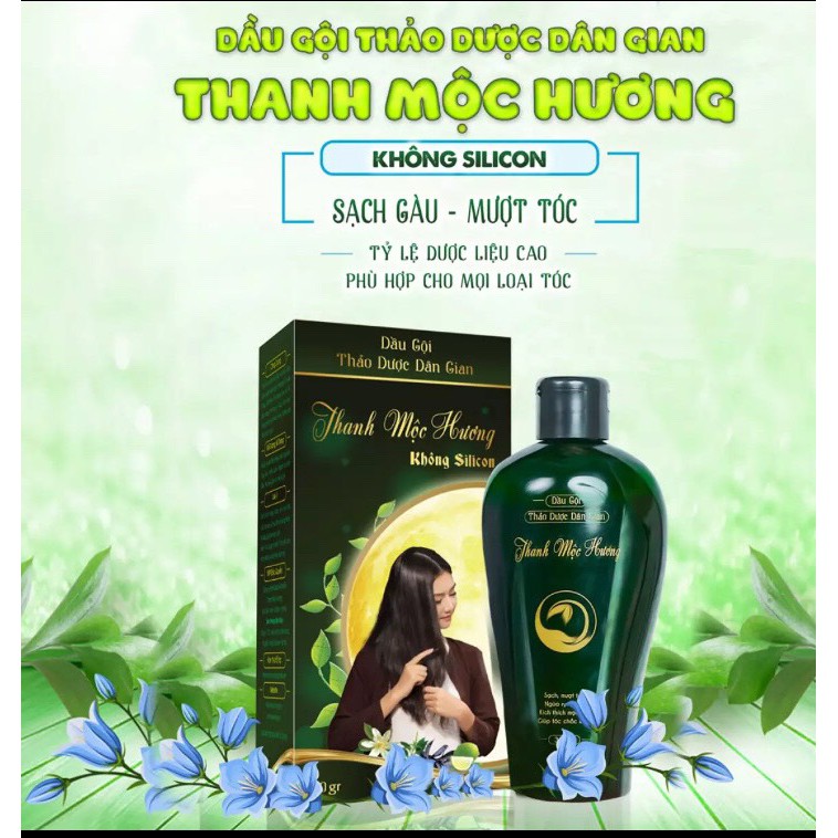 Bộ dầu Gội Xả Thanh Mộc Hương không silicon giảm rụng tóc giúp tóc mượt mà | BigBuy360 - bigbuy360.vn