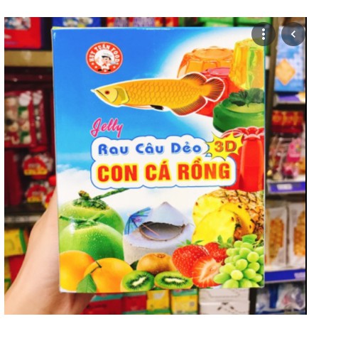 Bột rau câu dẻo con cá rồng 3D Huy Tuấn Food 10g
